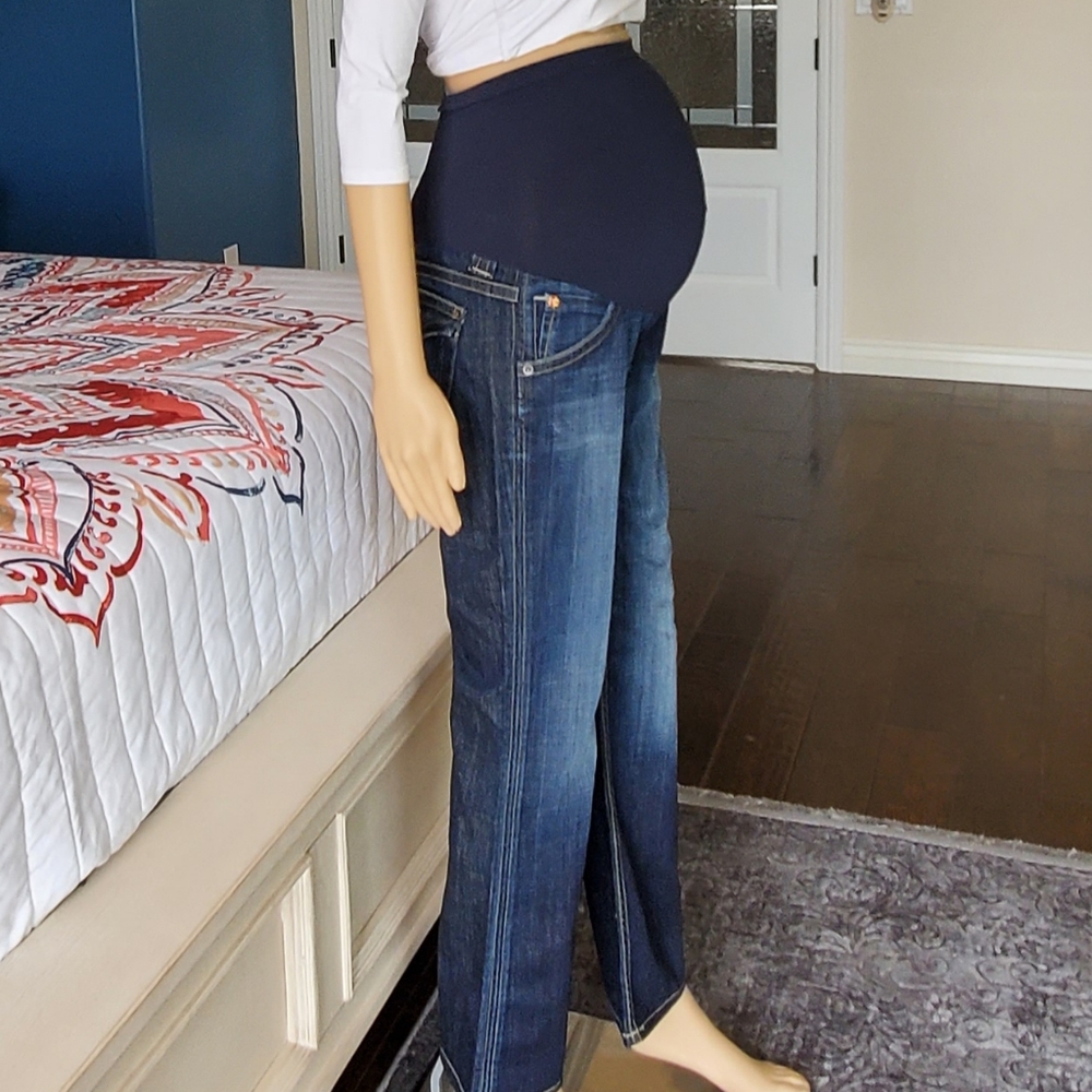 HUDSON MATERNITY JEANS SZ 30